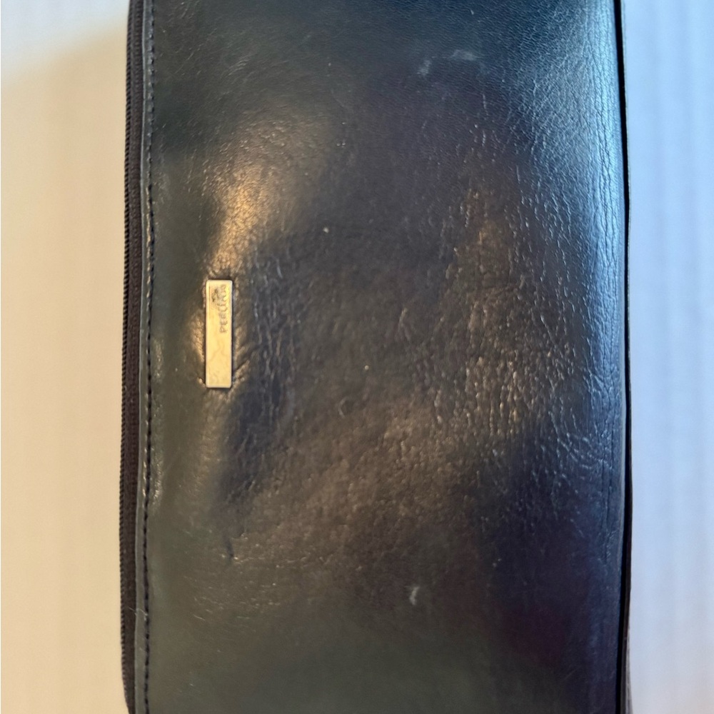 Perlina Black Leather Woman’s Wallet